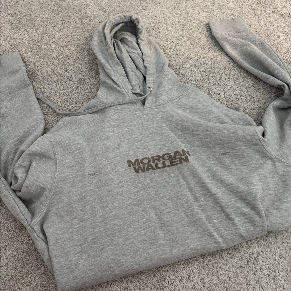 Morgan Wallen AZ hoodie from concert